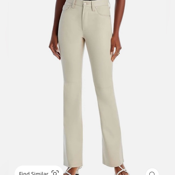 BLANKNYC NWT Faux Leather Straight Leg Pant In Go Blank SIZE 26 - Picture 1 of 6